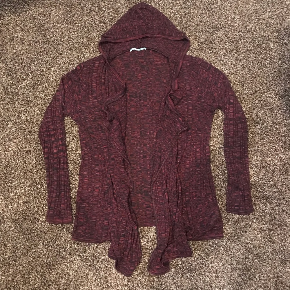 Waterfall cardigan